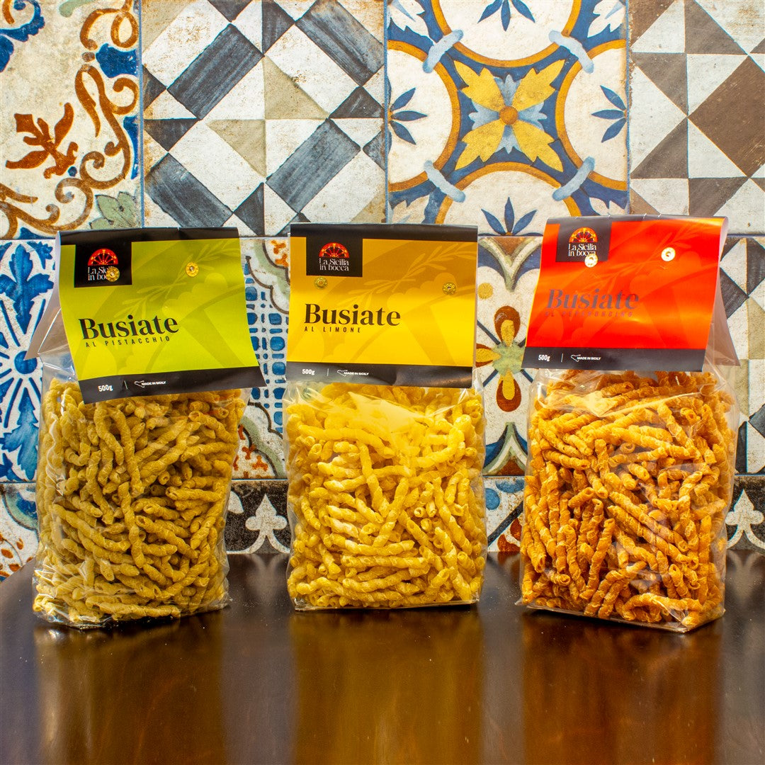 Busiate aromatizzate