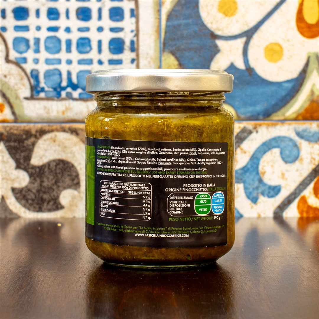 Finocchietto selvatico e sarde