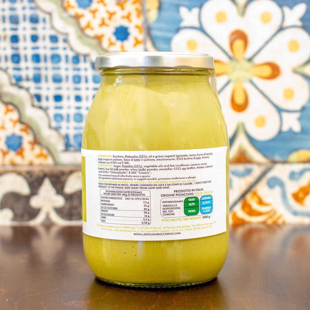 Pistachio cream