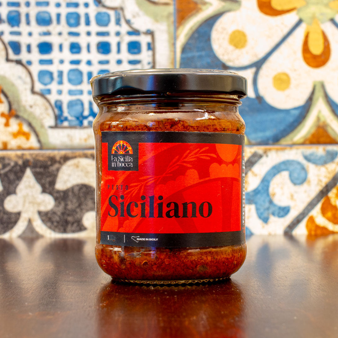 
                  
                    Sicilian pesto
                  
                